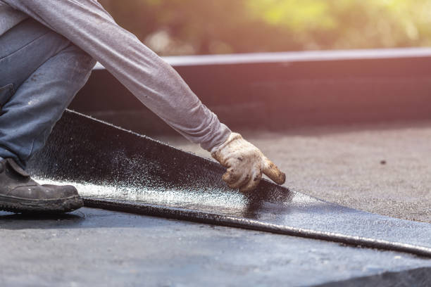 Professional Waterproofing technician working in Shiloh, NJ